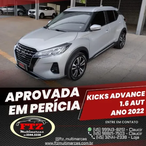 Nissan Kicks Advance 1.6 16V Flex AUT 2022