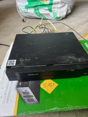 Dvr intelbras 8 canais com memória de 500gb 500,00