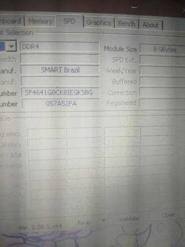 8GB DDR4 SMART (aceito oferta)