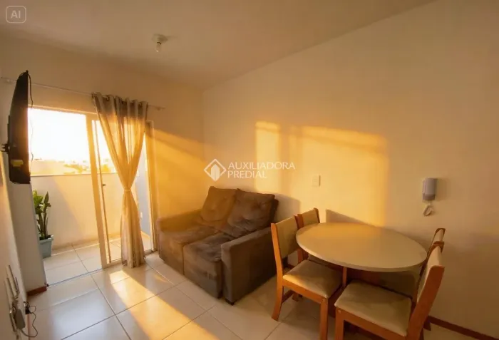 Apartamento 2 dormitórios com sacada e churrasqueira - Residencial Vista do Cambirela, Nov