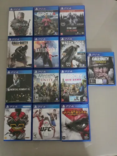 Jogos originais PS4