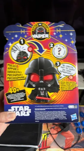 Star Wars Force N Telling Darth Vader  Luz Som Fala Inglês