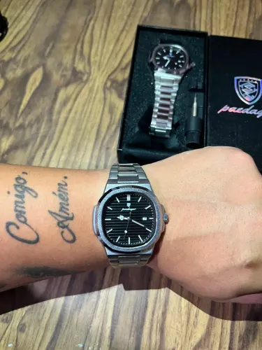 Relógio Masculino Poedagar Premium | Novo | Aço Inox + Caixa