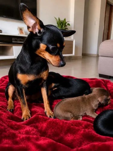 Filhotes de Pinscher disponíveis ?