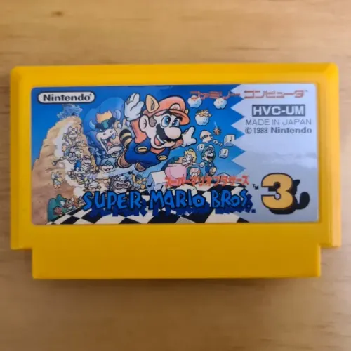 Super Mario Bros 3 Nintendo (NES) 8 Bits Famicom  - Original JP - Ótimo Estado