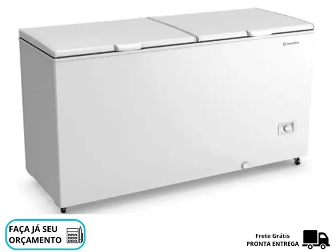 Congelador Horizontal 2 Tampas 546L La Frio