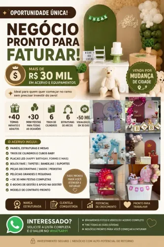 Vende-se acervo completo de pegue e monte