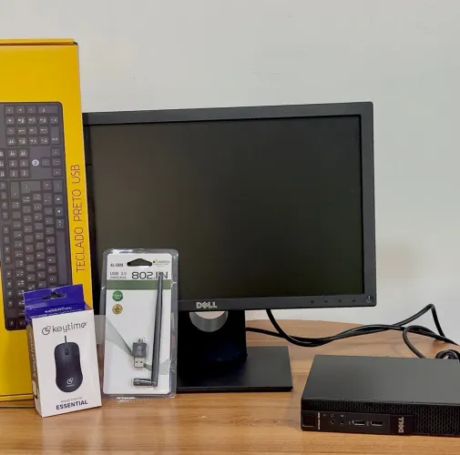 Mini PC Dell + Monitor Completo