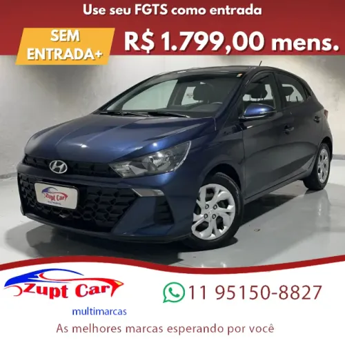 Hyundai HB20 Comfort 1.0 Flex 12V Mec. 2024