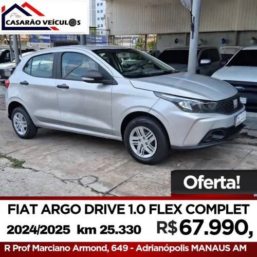 Fiat Argo 1.0 6V Flex. 2025