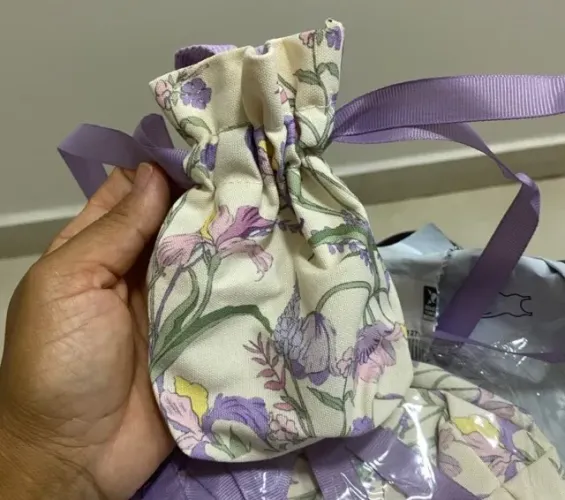 Mini bolsinha para lembrancinhas
