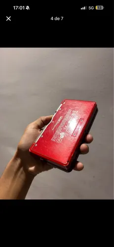 Nintendo 3ds vermelho desbloqueado