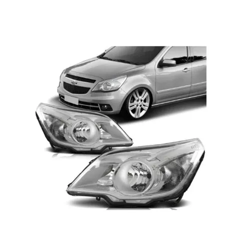 Farol Agile Cromado Ano:2009/2013