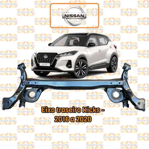 Eixo Traseiro Nissan Kicks 2016 A 20 Original