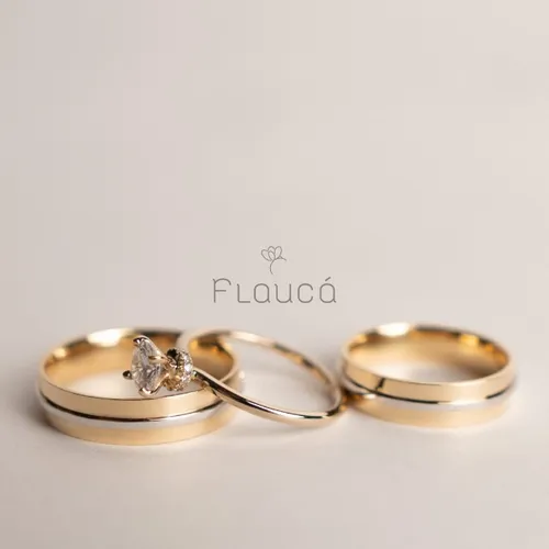 Alianças De Ouro 18k