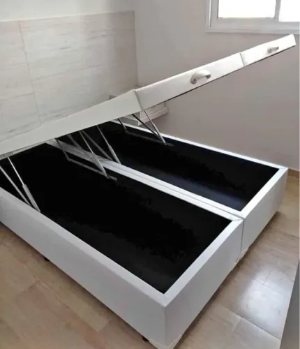 Vendo base baú casal blindada bipartida (apenas 3 unidades)