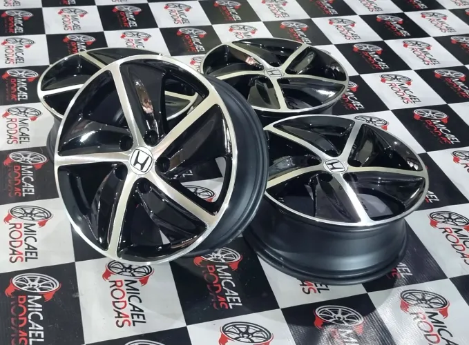 Jogo de rodas 17" Original Honda HRV 5x114 + Pintura Nova 