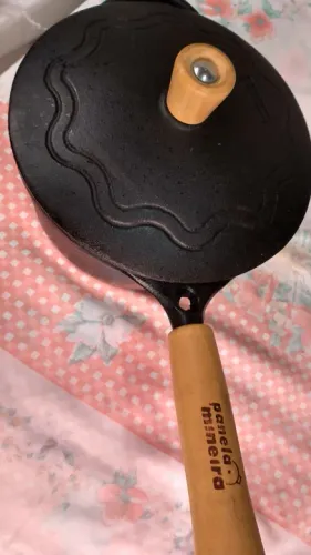 Panela de Ferro Fundido Mineira 3 litros.Esquenta Black Friday 