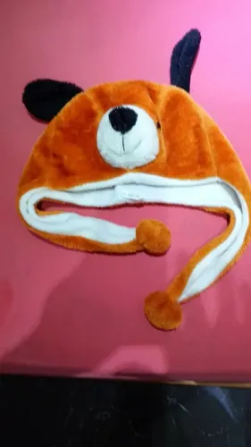Touca infantil raposa