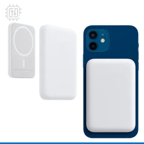 Bateria Portátil MagSafe Para iPhone 12 13 Carregador Indução PowerBank
