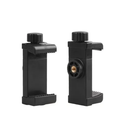 Suporte para celular com encaixe para parafuso de 1/4 tripé