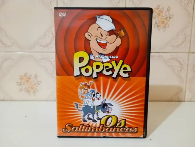 Dvd Infantil O Marinheiro Popeye + Os Saltimbancos - Original RARO