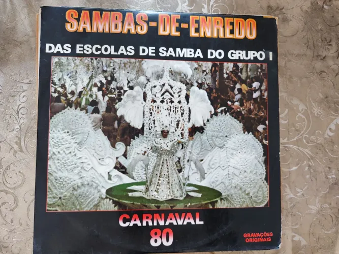 Discos raros sambas-de-enredo carnaval 80