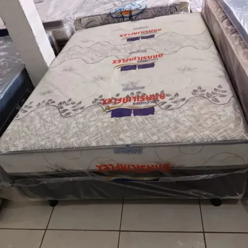 CAMA BOX ESPUMA SELADA NOVA ALTO PADRÃO 
