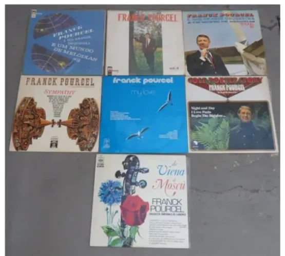 frank pourcel-7 lps(pacote) colecionador-mg