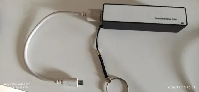 Carregador Portátil Power Bank 2600mAh Original 30