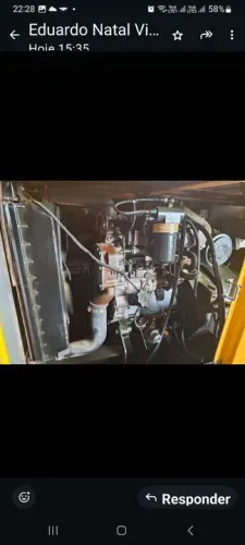 Gerador Atlas Copco -pekins 39/36.5  KVA manual 2014