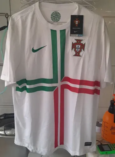 CAMISA SELECAO PORTUGAL NIKE EUROCOPA 2012 BRANCA NOVA FRETE GRATIS