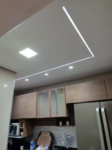 Gesseiro Rebaixamento de teto drywall molduras Sanca Nicho