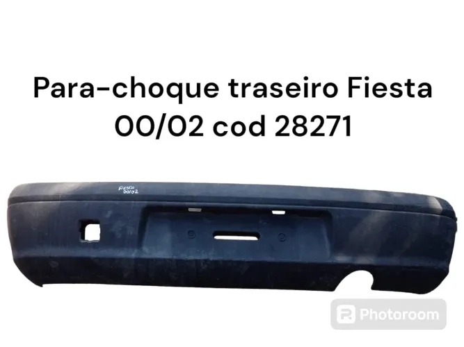 Para-choque Traseiro Fiesta 00/02