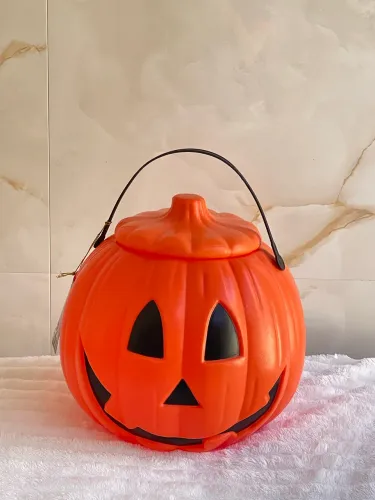 Balde Abóbora Halloween Vazios RBH Original Sam's Club