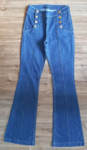 Calça Damyller Jeans Flare
