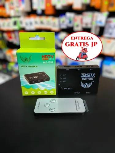 SWITCH HDMI 3 ENTRADAS ALTOMEX AU-1702