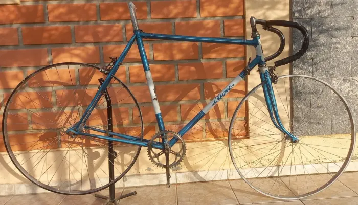Rara e antiga bicicleta franco-italiana Lygie estrada corrida ("speed") anos 50 - L'Eroica