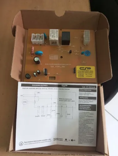 Placa para geladeira Brastemp e Consul 