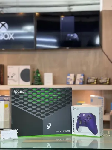 Xbox Series X novo com 1 ano de garantia 