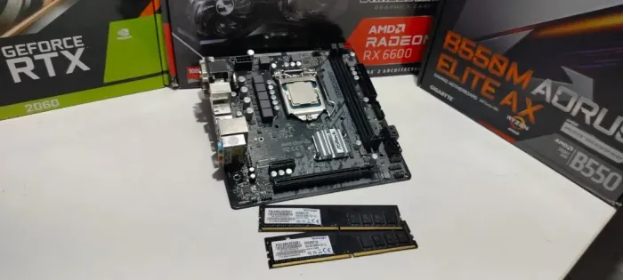 Kit i3-10105f + Placa asrock + 16gb