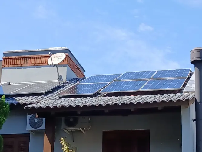 Limpeza placas solares
