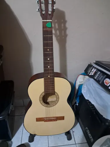 Violão Clássico Acústico troco por pedal cores para guitarra 