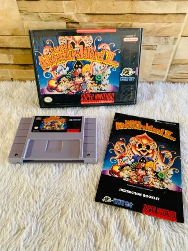 Super Adventure Island II - Super Nintendo ( faço envio )