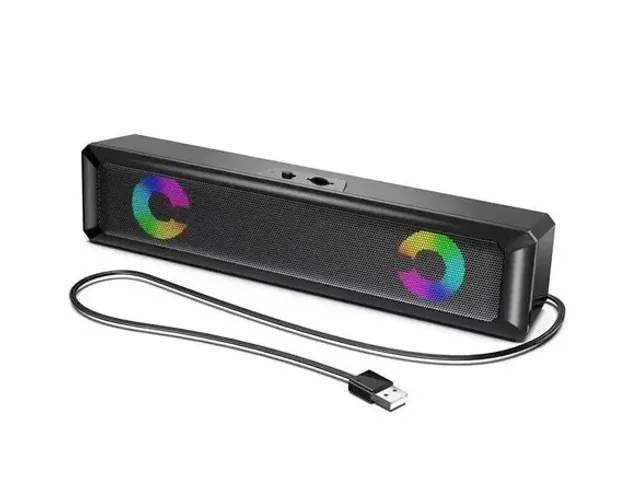 Alto Falante Estéreo Para Computador Soundbar Lehmox Ley-1911