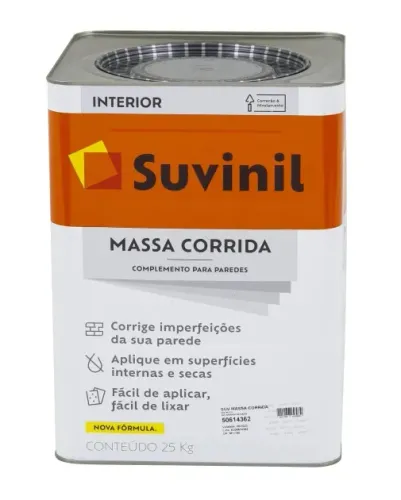 Massa corrida Suvinil 25kg (61)3579-3030 Polar Tintas Ceilândia