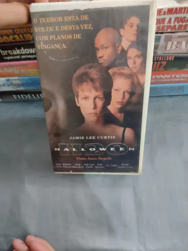Vhs fita de vídeo Halloween H20 dublado