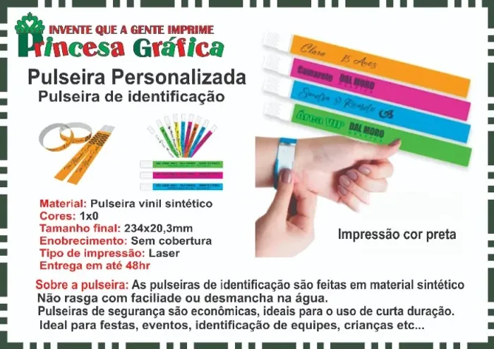 Pulseira Personalizada