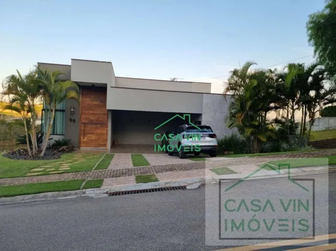 Casa com 3 dormitórios à venda, 396 m² por R$ 3.600.000,00 - Condomínio Campo de Toscana -