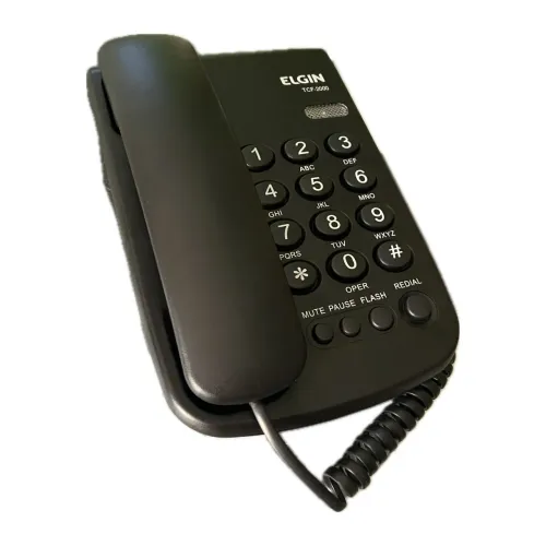 Telefone com fio Elgin